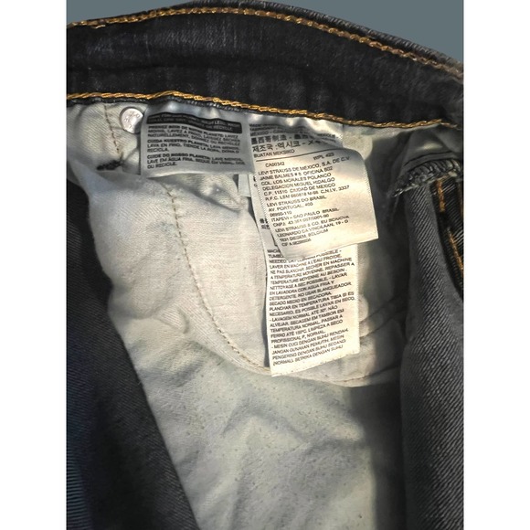 Levi’s 505 dark denim jeans 42x30 big and tall men’s - Picture 3 of 5